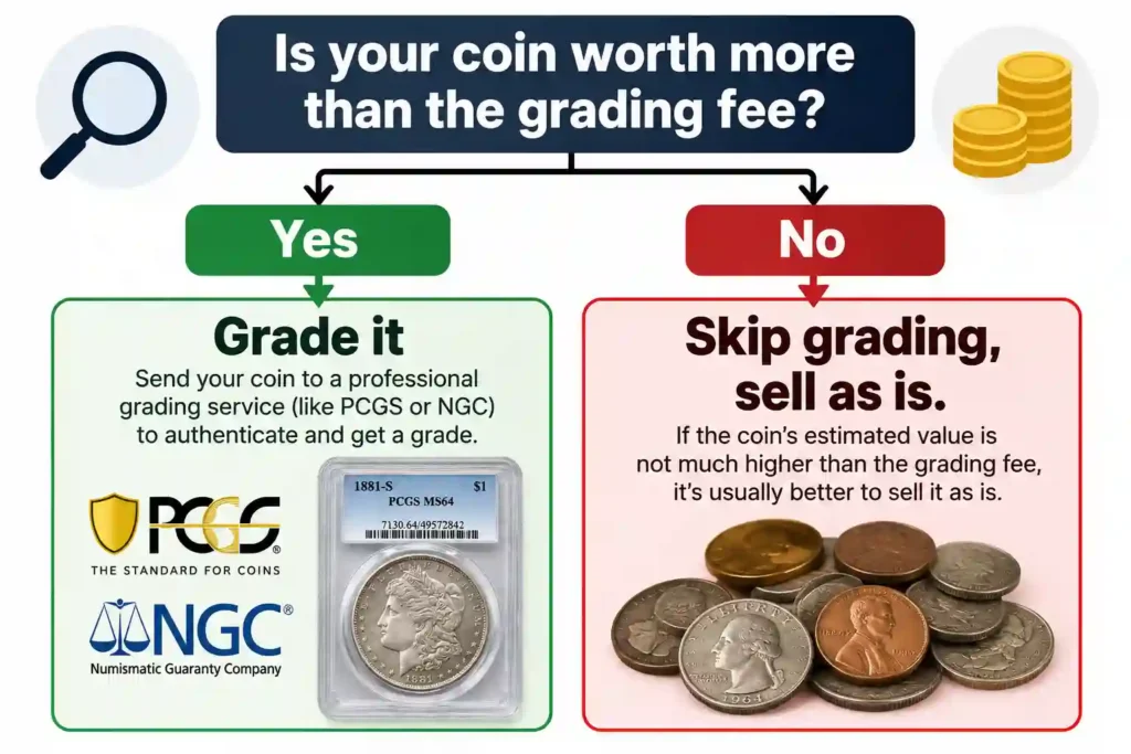 Get Your Coin Professionally Graded 